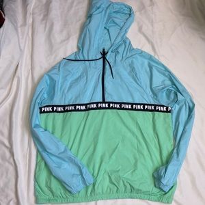 PINK windbreaker Hoodie